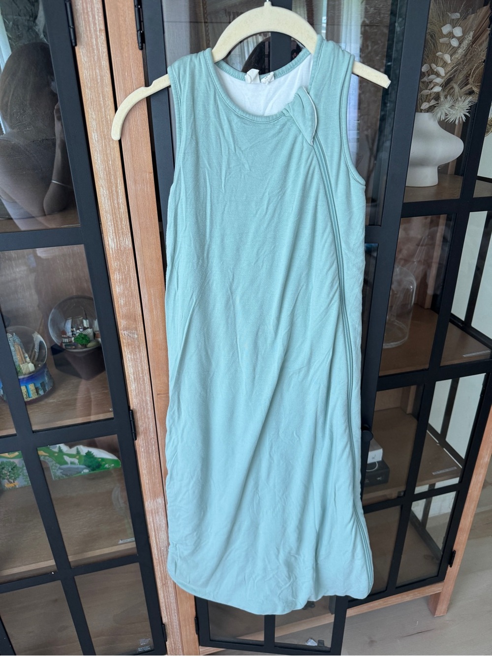 KYTE Baby bamboo sleeping sack bag zipup baby toddler sage thyme unisex girl boy
